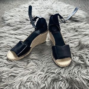 Black Vince Camuto wedges. Size 8.5
